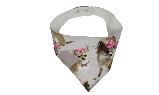 Hunde-Halstuch "PinkyBell"