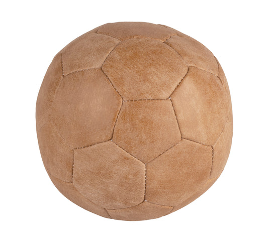 Vintage Fußball | Softball im Lederlook, Ø 11 cm