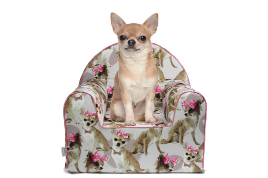 Hunde-Sessel "PinkyBell"