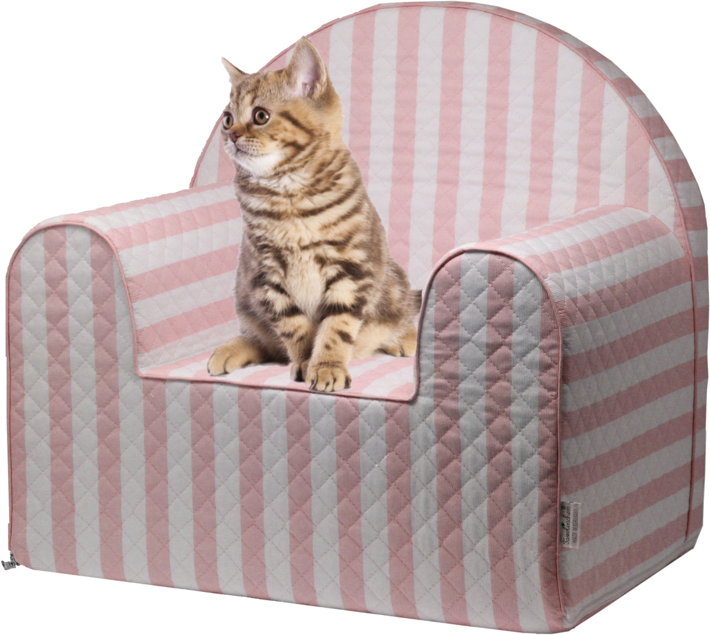 Hunde-/Katzen-Sessel "Streifen"