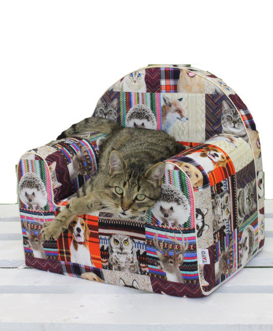 Gemütlicher TAVO-Sessel »Animals Party« für Hunde/Katzen